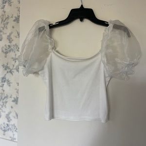 puff sleeve top